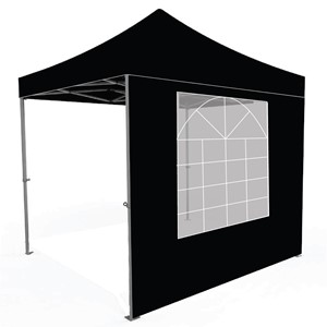 Pop-up telt 3m sidevegg m/vindu