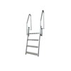 Viking Badetrapp med aluminiumstrinn